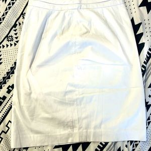 Club Monaco white skirt
